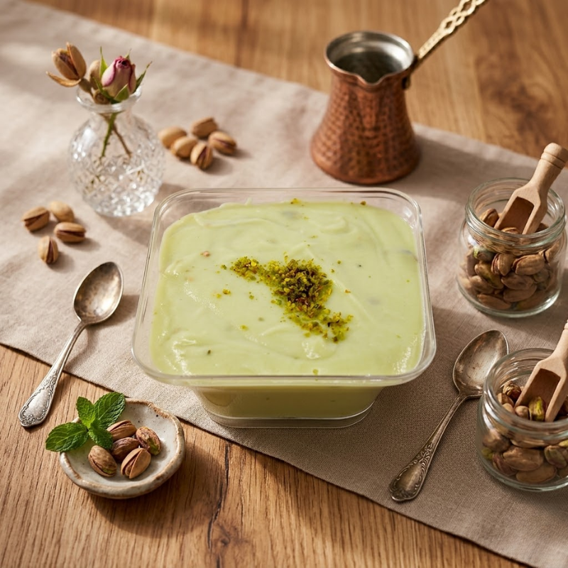 Antep Fıstıklı Muhallebi